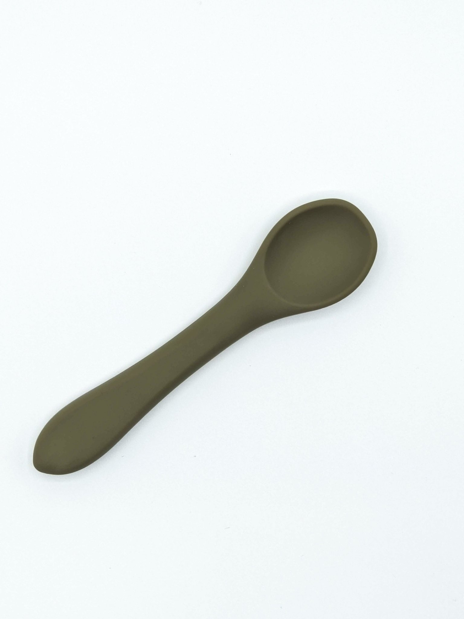 Silicone Spoon Silver Sage – Children’s Silicone Tableware – Tiny Roo
