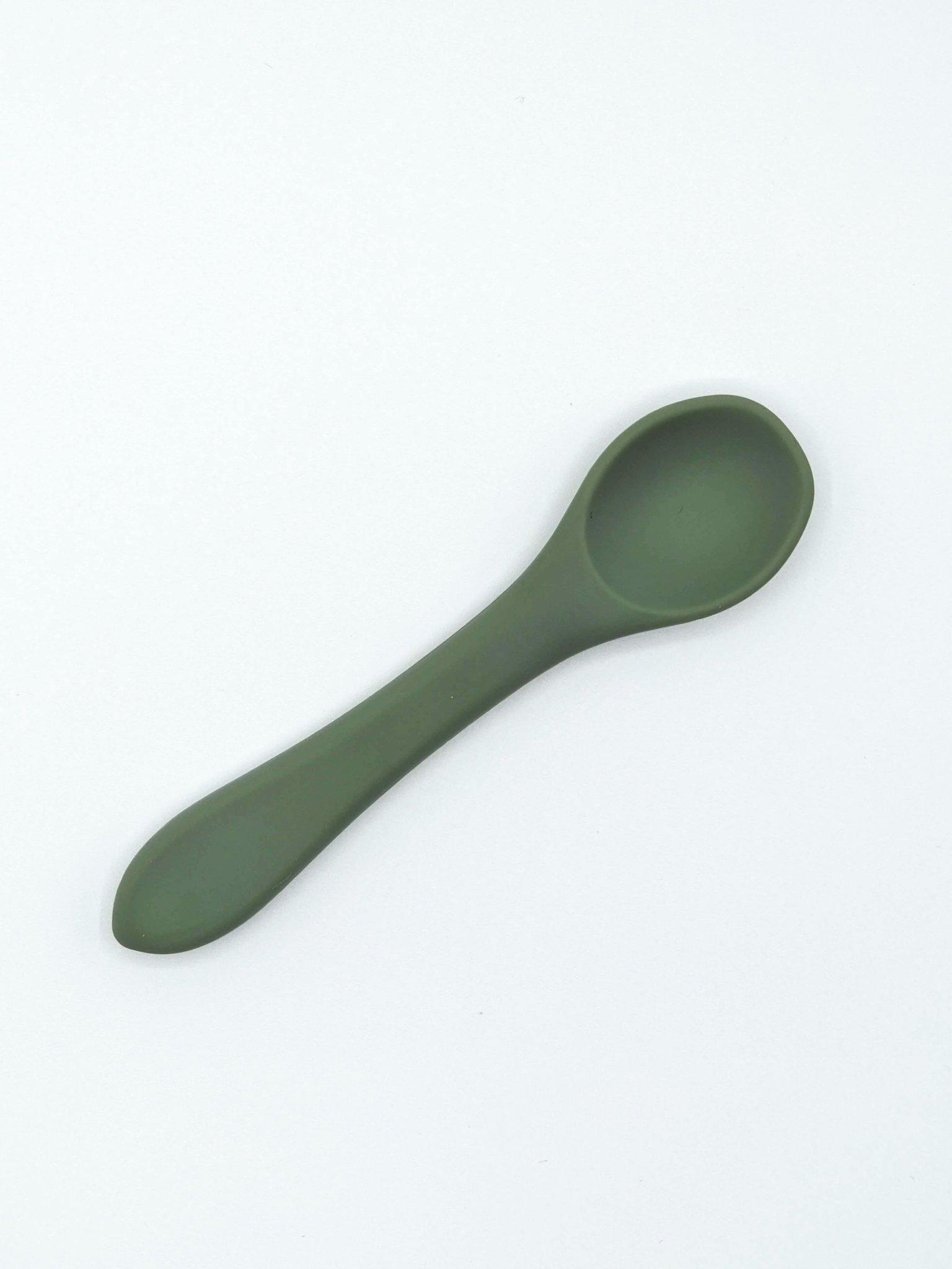 Silicone Spoon Desert Sage – Children’s Silicone Tableware – Tiny Roo