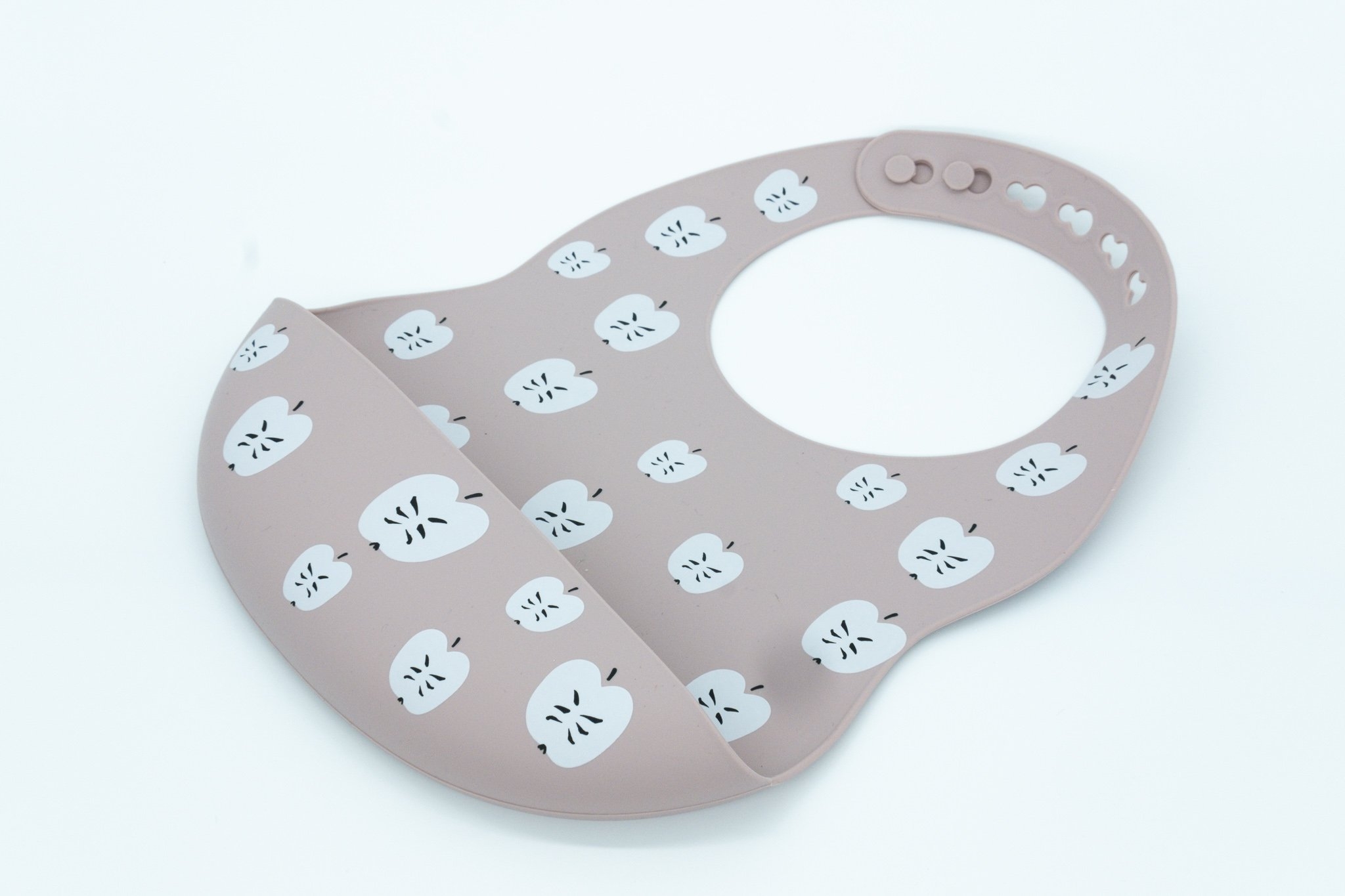 INOBY Silicone Bib Pink Apple