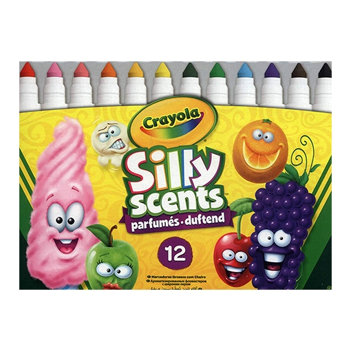 Crayola Silly Scents Broad Markers 12 Pack – Children’s Games & Toys From Minuenta