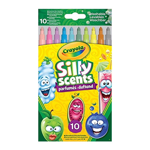 Crayola Silly Scents Fine Line Markers – Children’s Games & Toys From Minuenta