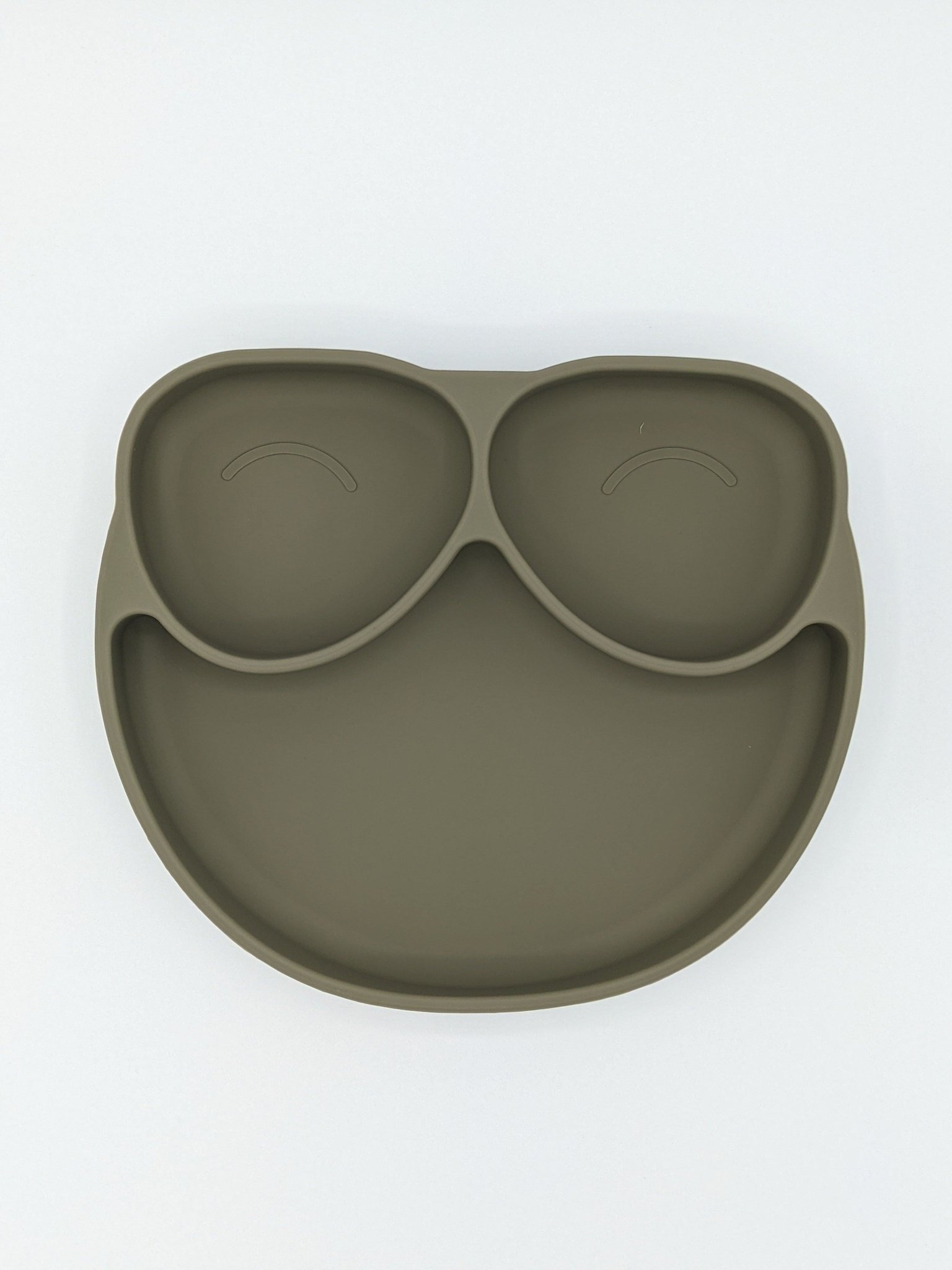 Silver Sage Silicone Suction Divider Plate Silver Sage – Children’s Silicone Tableware – Tiny Roo