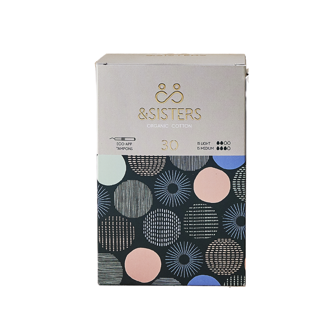 Eco-Applicator Organic Tampons – By &Sisters
