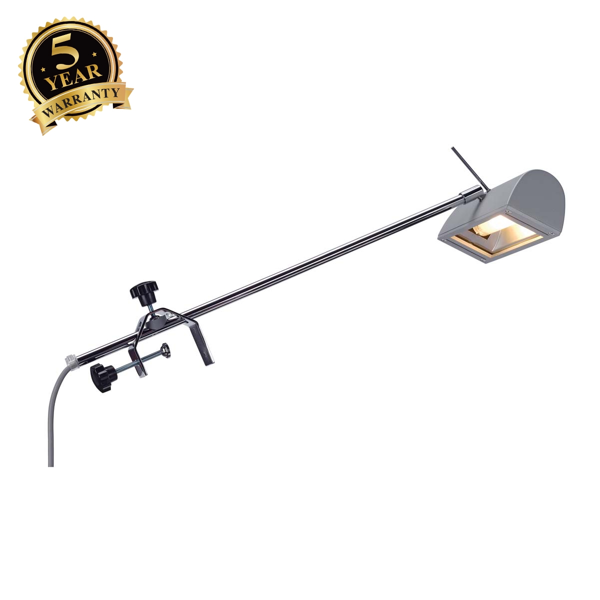 SLV SDL DISPLAY,silver-grey/chrome , R7s, max.200W, incl. plug 146324