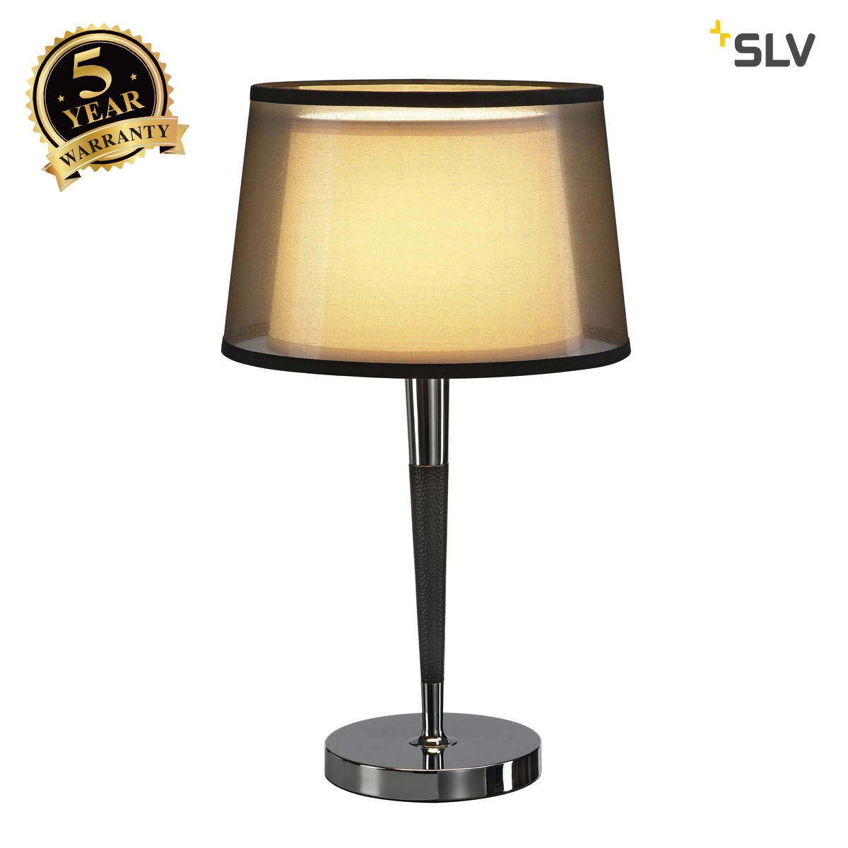 SLV BISHADE table lamp, TL-1, E27, max. 40W 155651