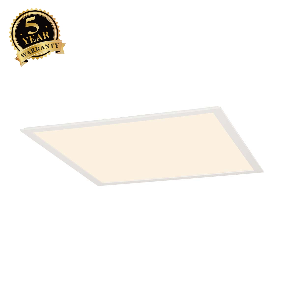 158602 LED Panel 39.5W 2700K White Recessed Ceiling Light Dimmable