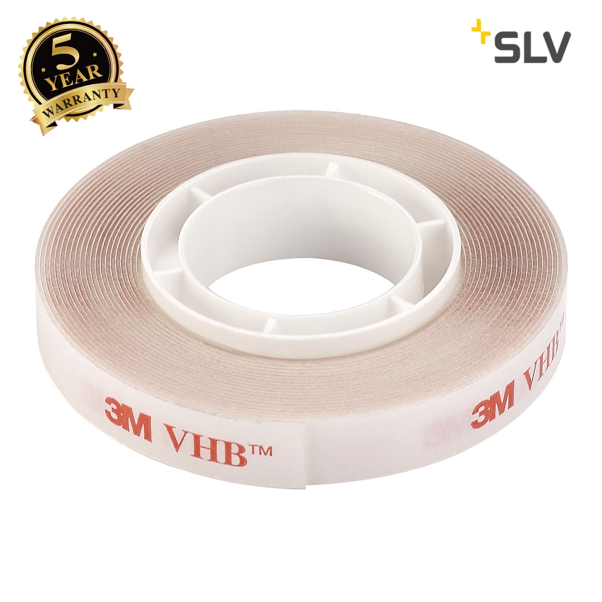 SLV Double-sided adhesive tape 9mm , transparent, 3m 220000