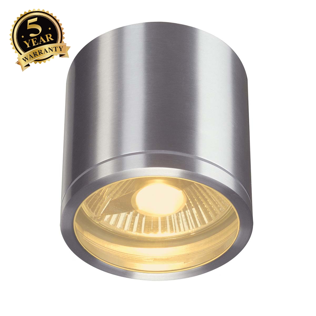 SLV ROX CEILING OUT ceiling light,round, alu brushed, ES111,max. 75W 229756