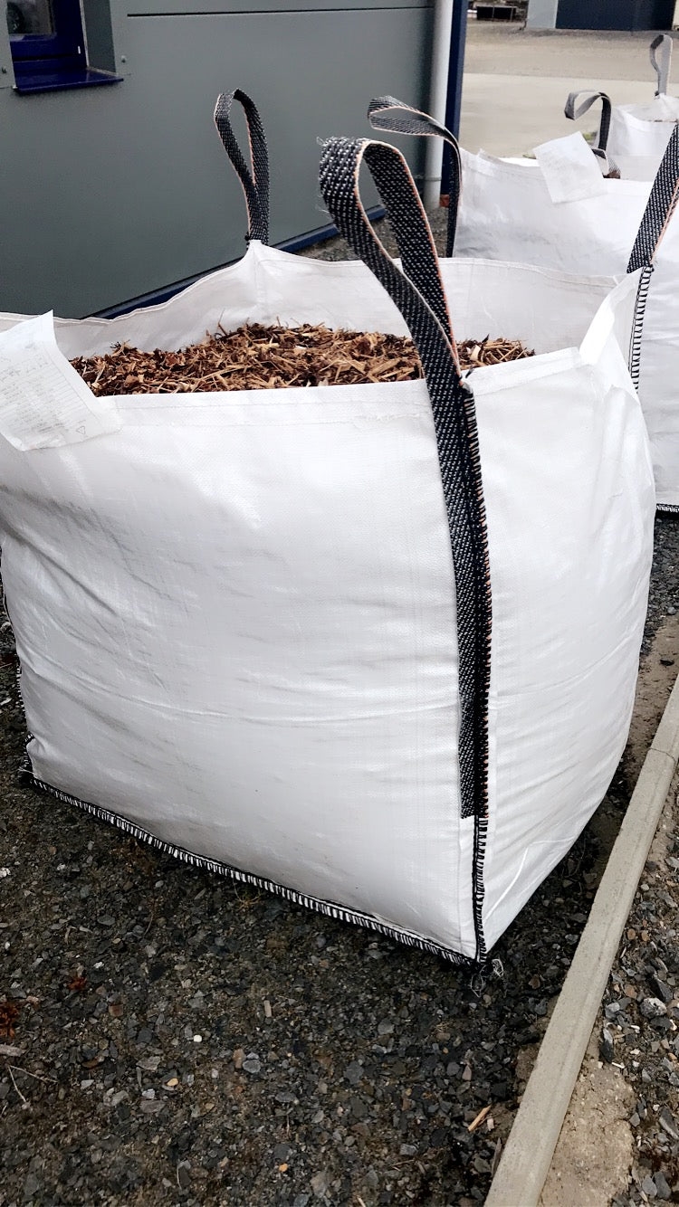 Garden Bark, Standard Bulk Bag 1m3 – Puffin Wood Fuels