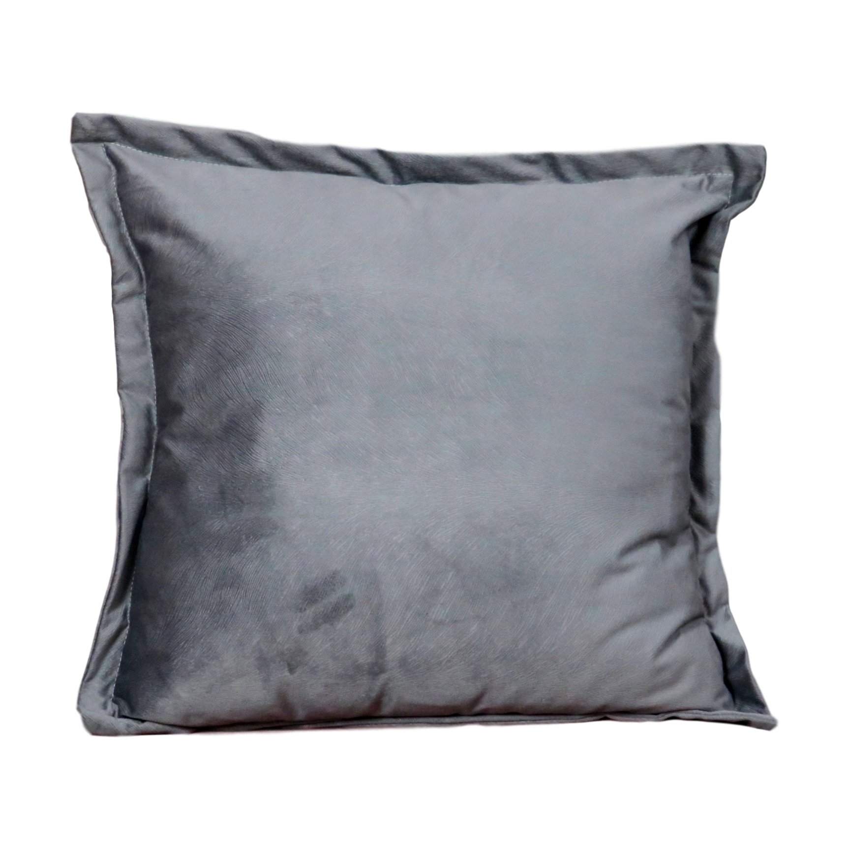 Snakeskin Textured Grey Velvet Cushion Cover by Native Home & Lifestyle – Furniture & Homeware – The Luxe Home