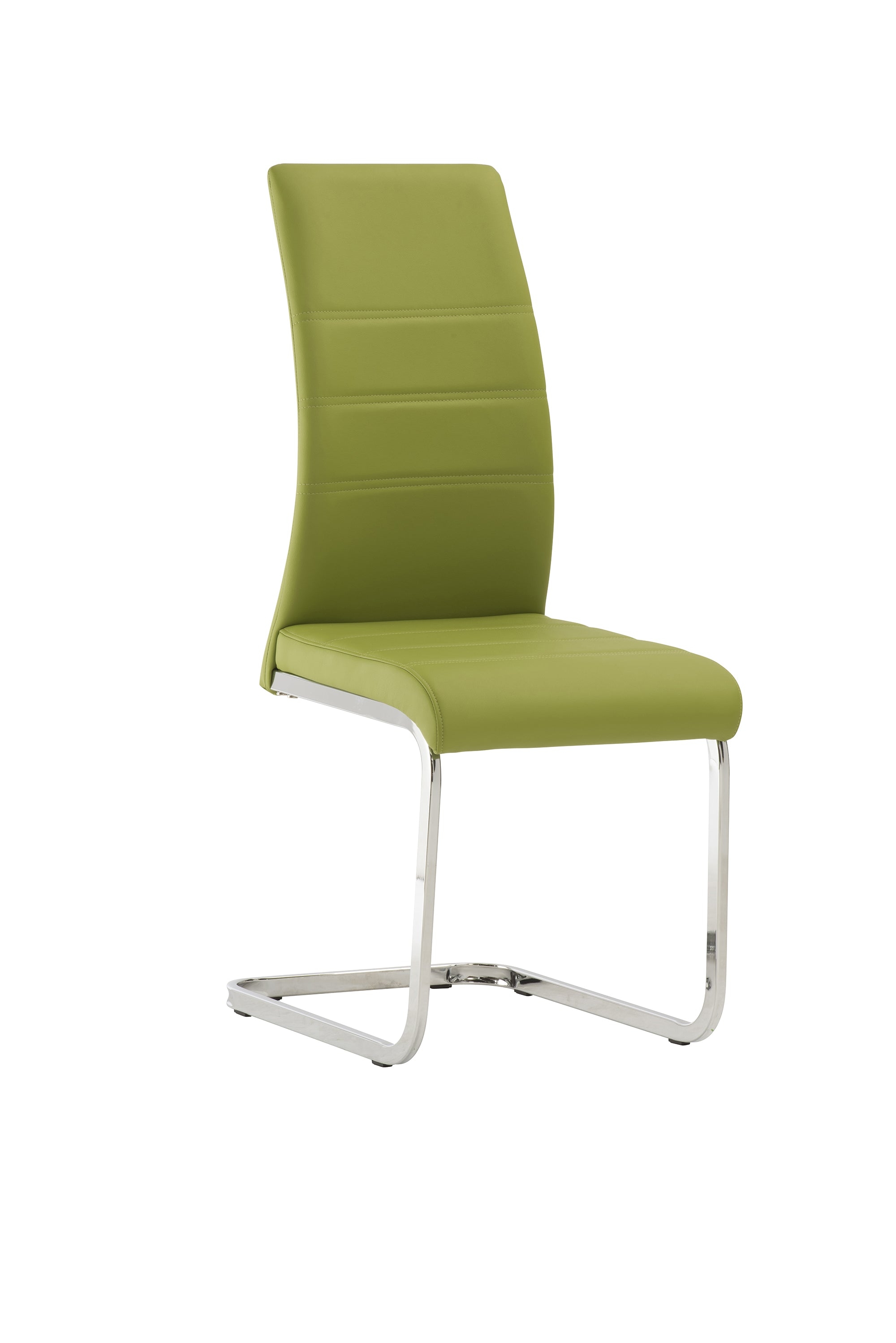 Soho Pu Cantilever Chairs (Pairs), Green – Lc Living
