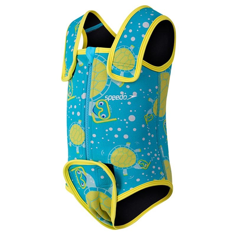 Speedo – Tommy Turtle Baby Wrap – Yellow/Blue Months 12 – 18 – Aqua Swim Supplies