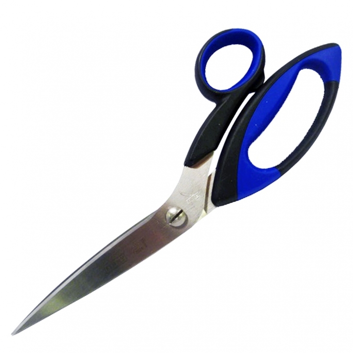 Kretzer –  Finny Light Tailors Shears (2 Sharp Point) 11″ – Black / Blue Colour – Textile Tools & Accessories