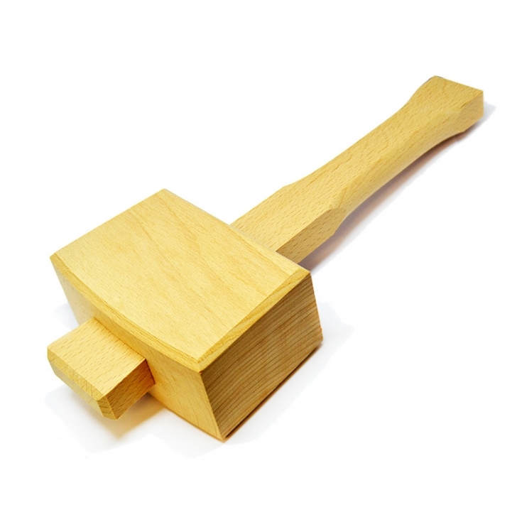 H.Webber – Beech Mallet – All Round Use – Brown Colour – Textile Tools & Accessories