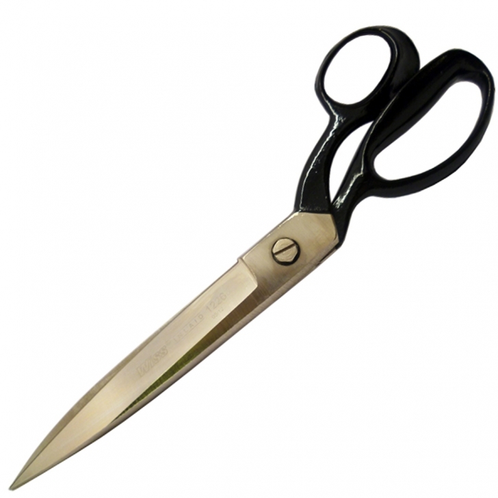 Wiss –  Knife Edge Tailors Shears 10 or 12″ – 12 – Black Colour – Textile Tools & Accessories