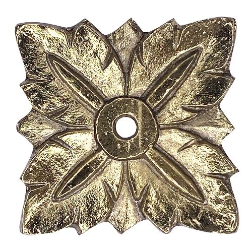 Knobbles & Bobbles – Square Backplate – Gold – Metal – Variant 31899