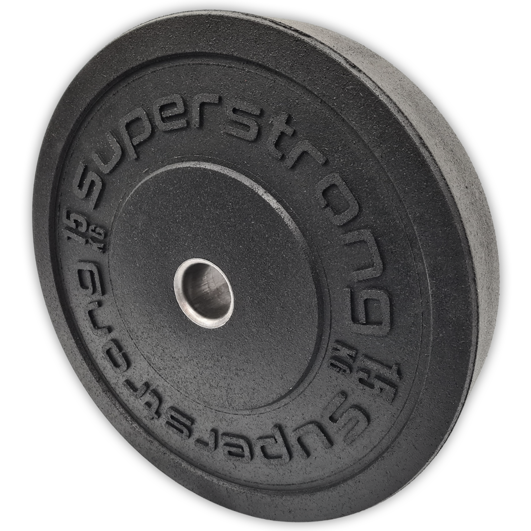 SuperStrong Olympic Bumper Weight Plate Pairs, 2 x 15kg – SuperStrong Fitness