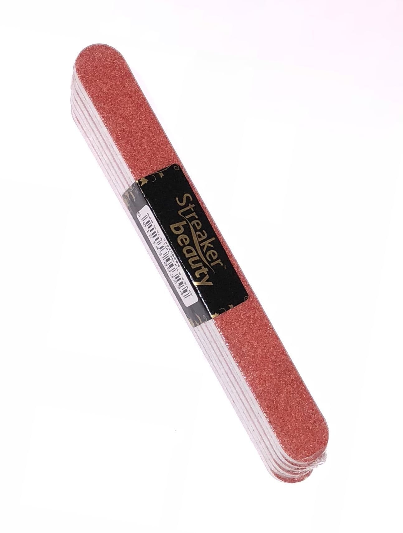Streaker Myla Red 80/80 Grit File – 6 – Better Salon Supplies