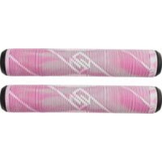 Striker Pro Scooter Grips White/Pink – Ripped Knees