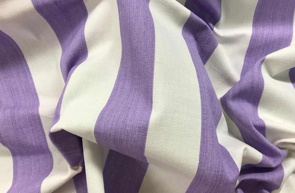 Lilac Striped Fabric | Purple Striped Curtain Fabrics – Eventing Stripes