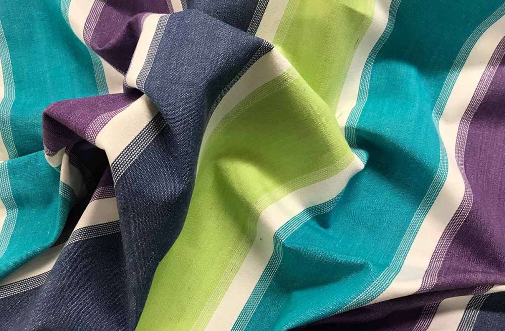Lime Green Striped Fabric | Stripe Cotton Fabrics – Fishing Stripe