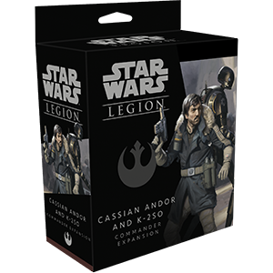 Star Wars Legion: Cassian Andor and K-2SO Commander Expansion – Fantasy Flight Games – Red Rock Games