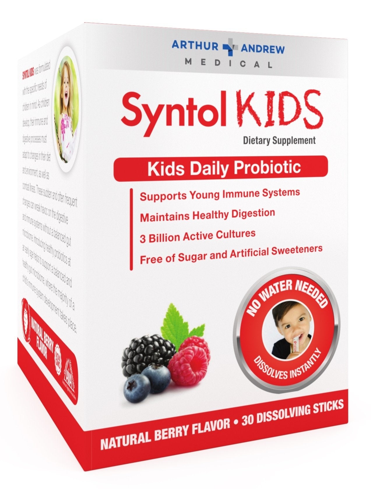 Syntol-KIDS | 30 Sachets | Arthur Andrews Medical | Supplement Hub UK