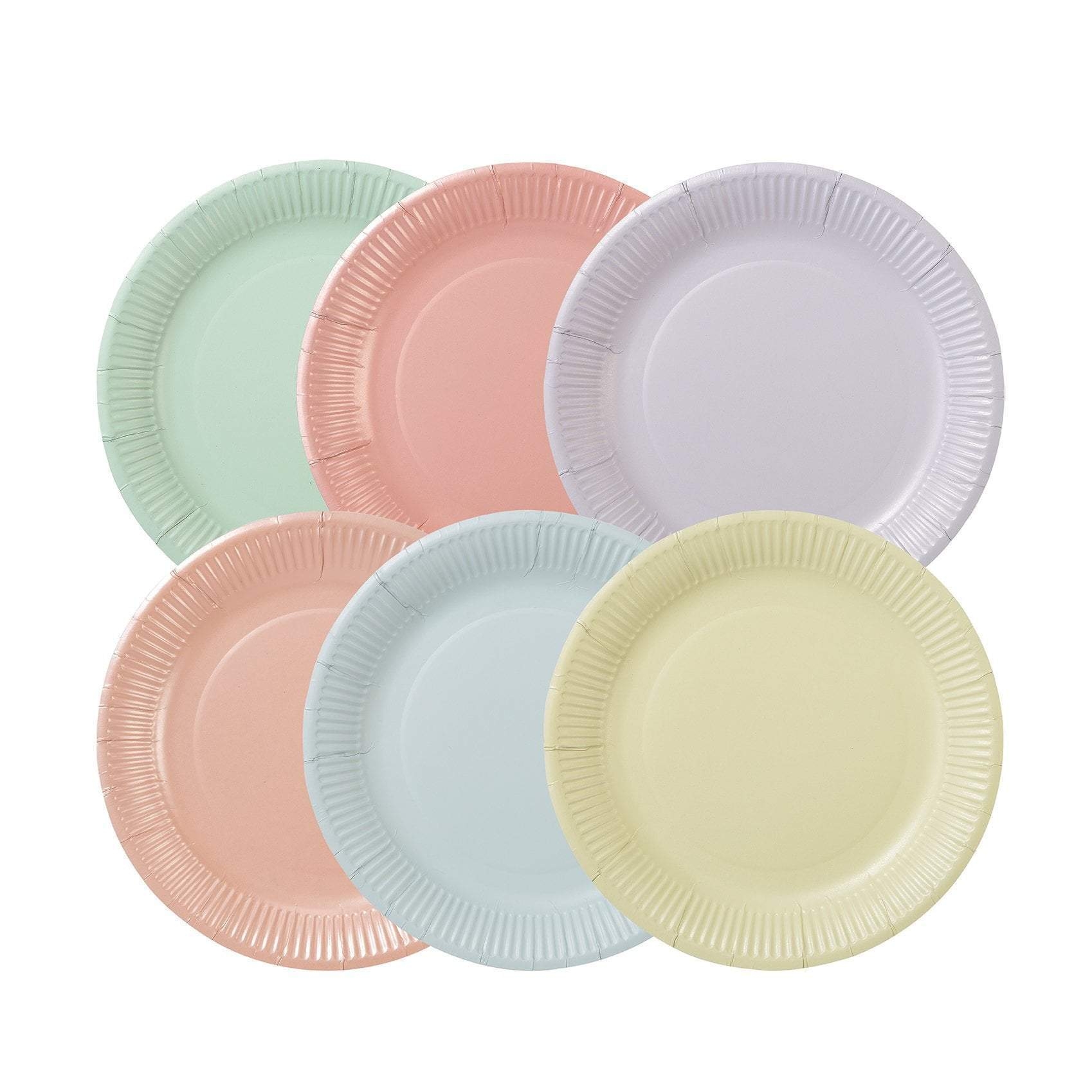 Talking Tables – Pastel Paper Plates –  – Party Supplies