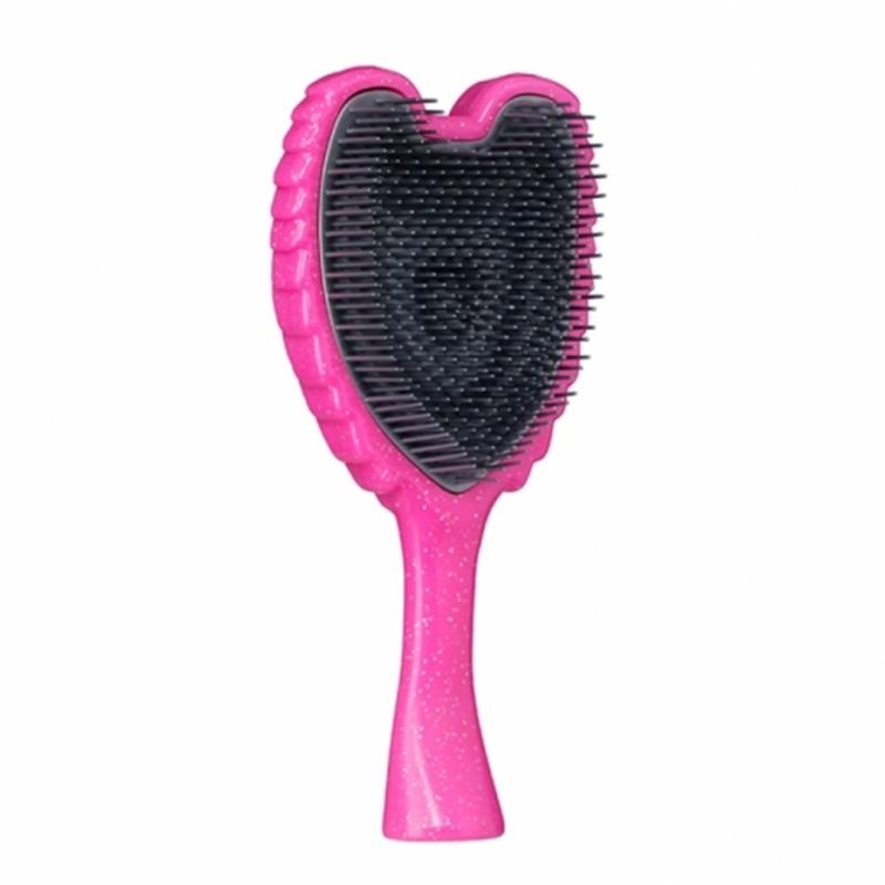 Tangle Angel Essentials – Hair Brush Glitter Pink / Black One Size – Aqua Swim Supplies