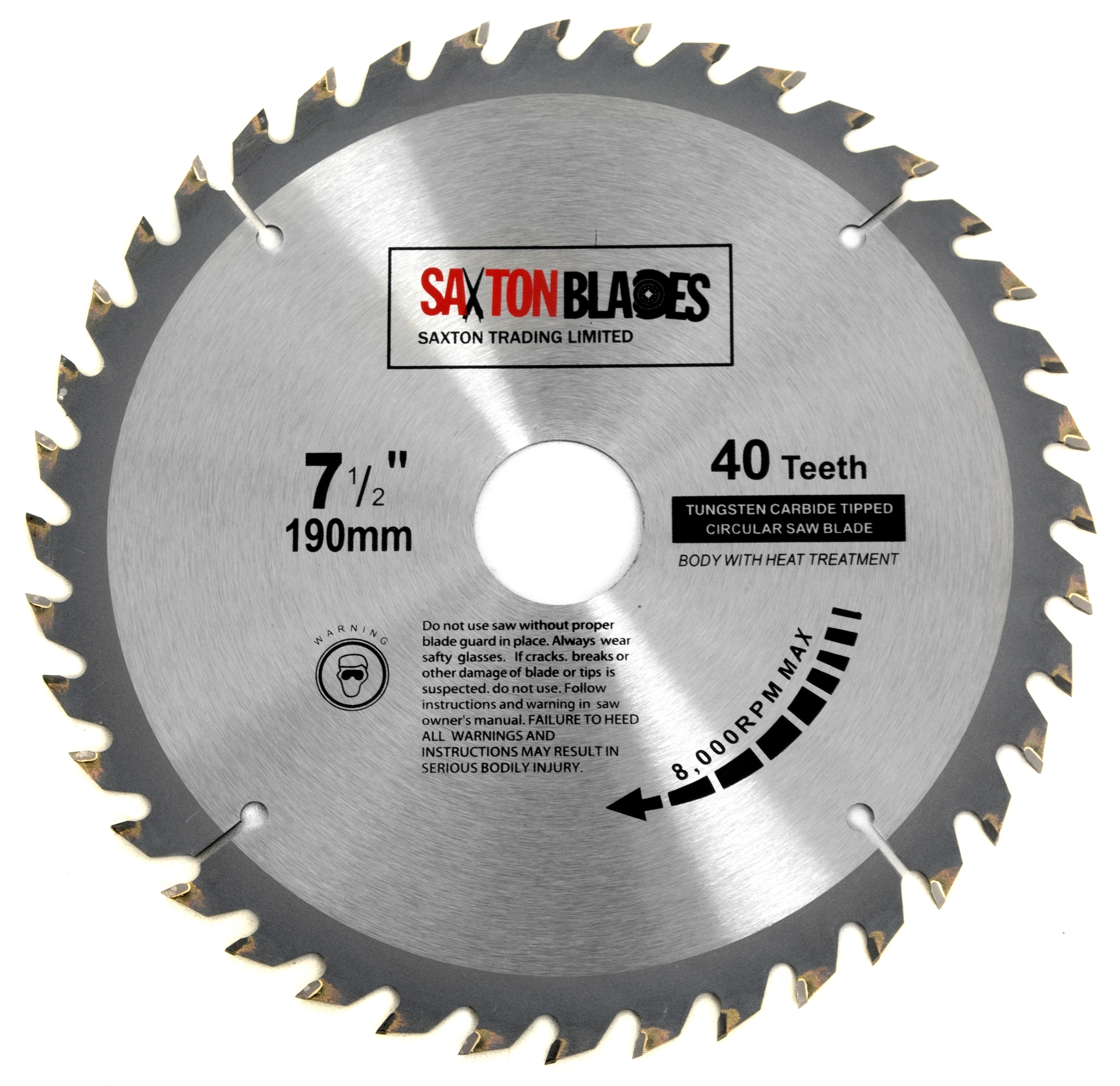 TCT Circular Blade 190mm x 40T