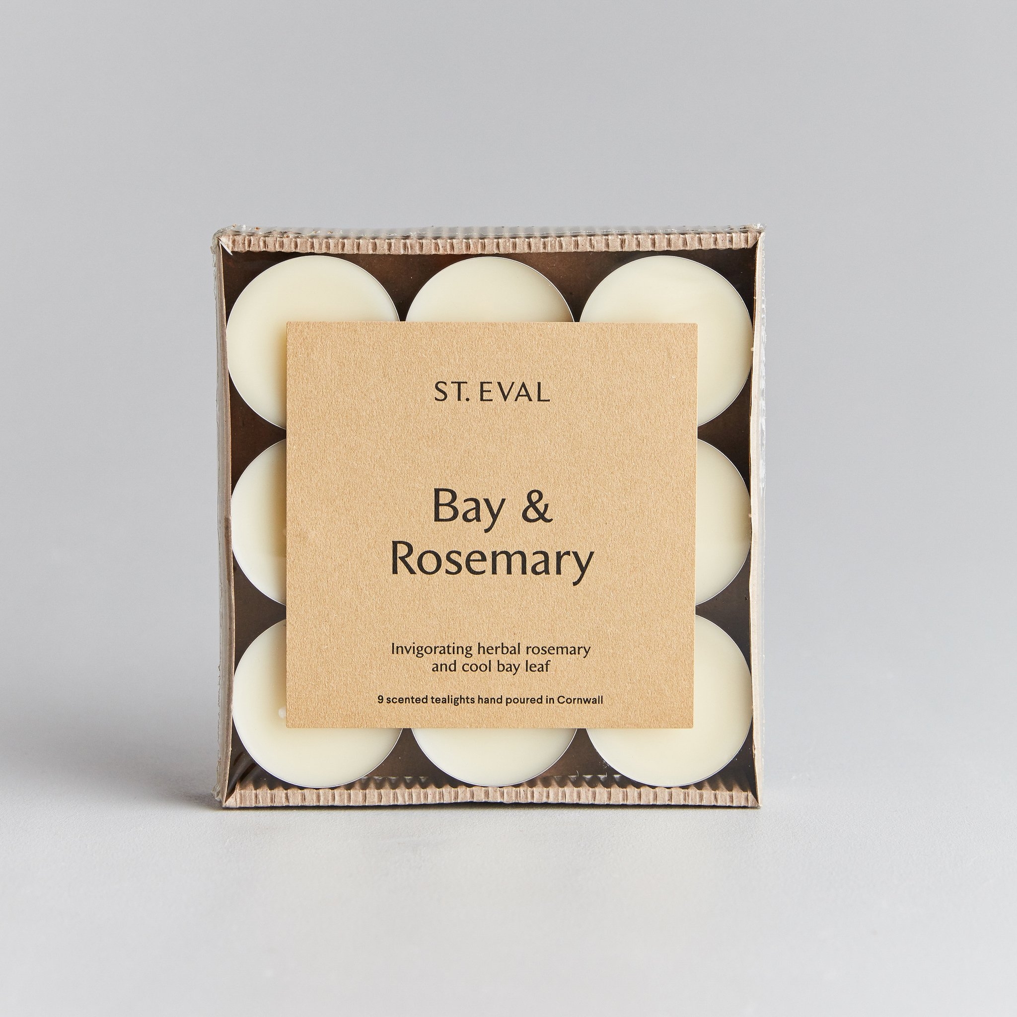 Bay & Rosemary Scented Tealights – St Eval