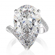 Teardrop Ring 10 – Silver – Ezavision