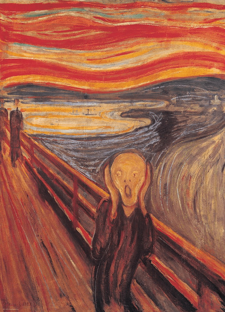 Jigsaw Puzzle The Scream – Edvard Munch – 1000 Pieces – Eurographics – The Yorkshire Jigsaw Store