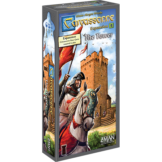 Carcassonne Expansion 4: The Tower – Z-Man Games – Red Rock Games