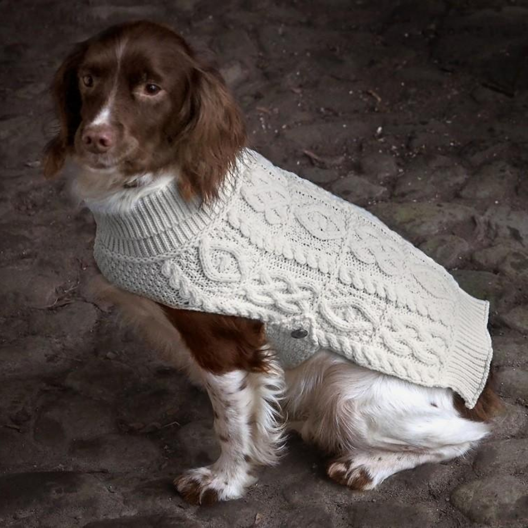 Aran Dog Coats, large – The Donegal Shop