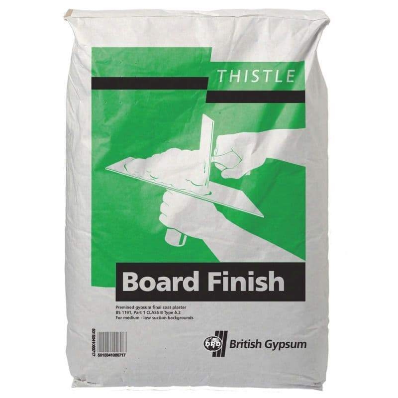 Thistle Board Finish 25kg – Plasterboard Adhesive – British Gypson – Insulation Supplies Direct