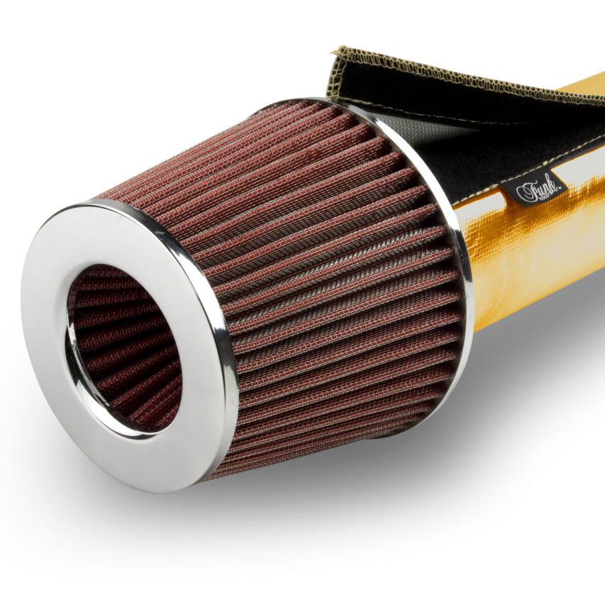 Gold Induction Kit Heat Barrier Velcro Sleeving – 30cm Long – Funk Motorsport