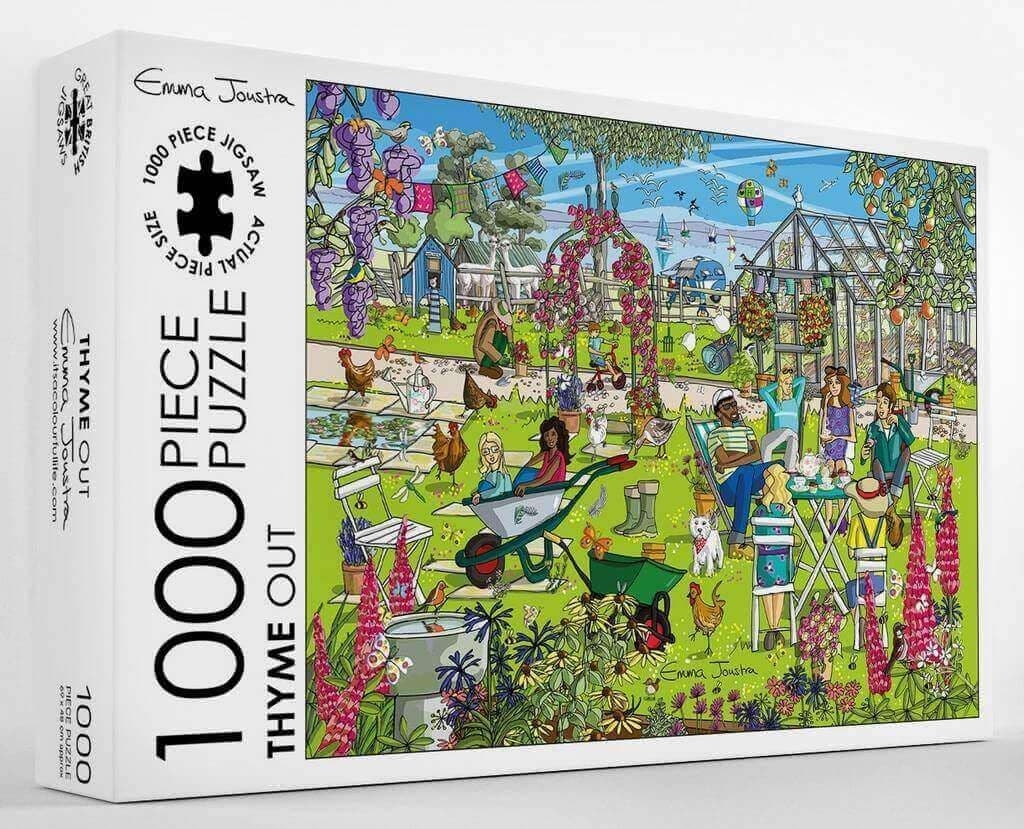 Jigsaw Puzzle Thyme Out – 1000 Pieces – Great British Puzzles – The Yorkshire Jigsaw Store