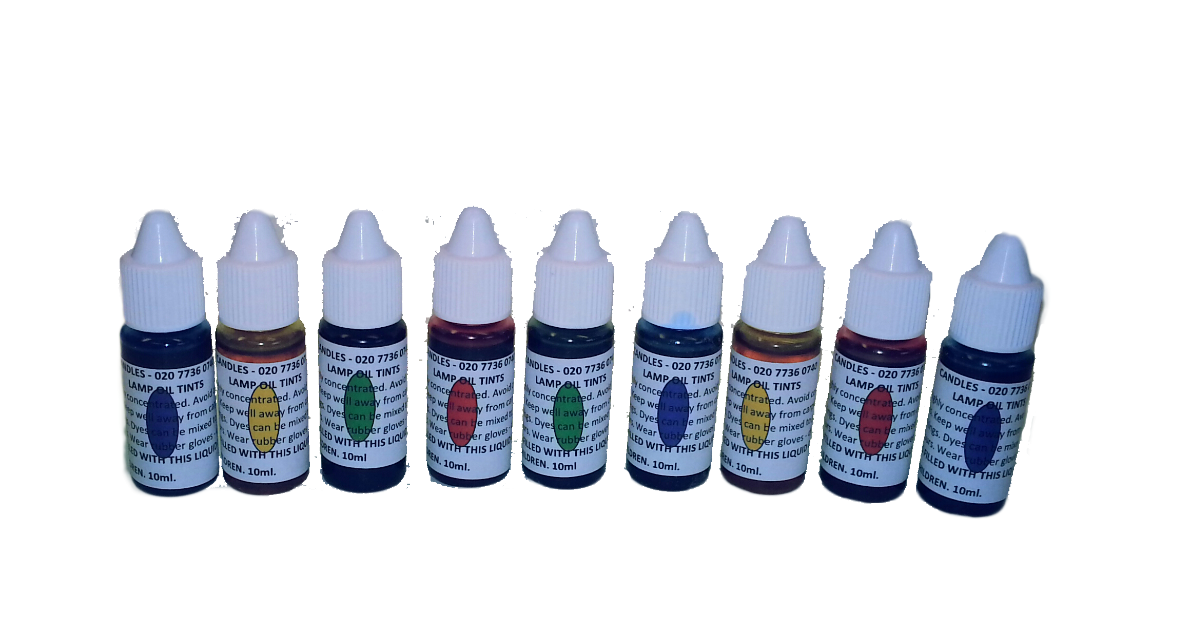 Oil Tints – Mixed Pack – Pack of 60 – The Covent Garden Candle Co Ltd