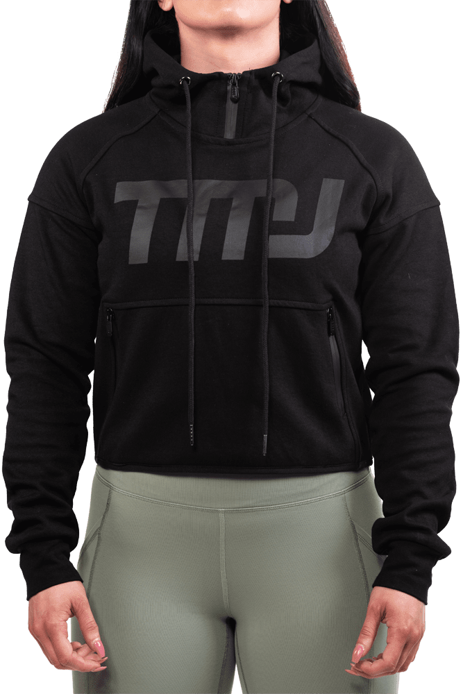 TMJ Apparel Fuse Cropped Hoodie – Clothing – A-list Nutrition