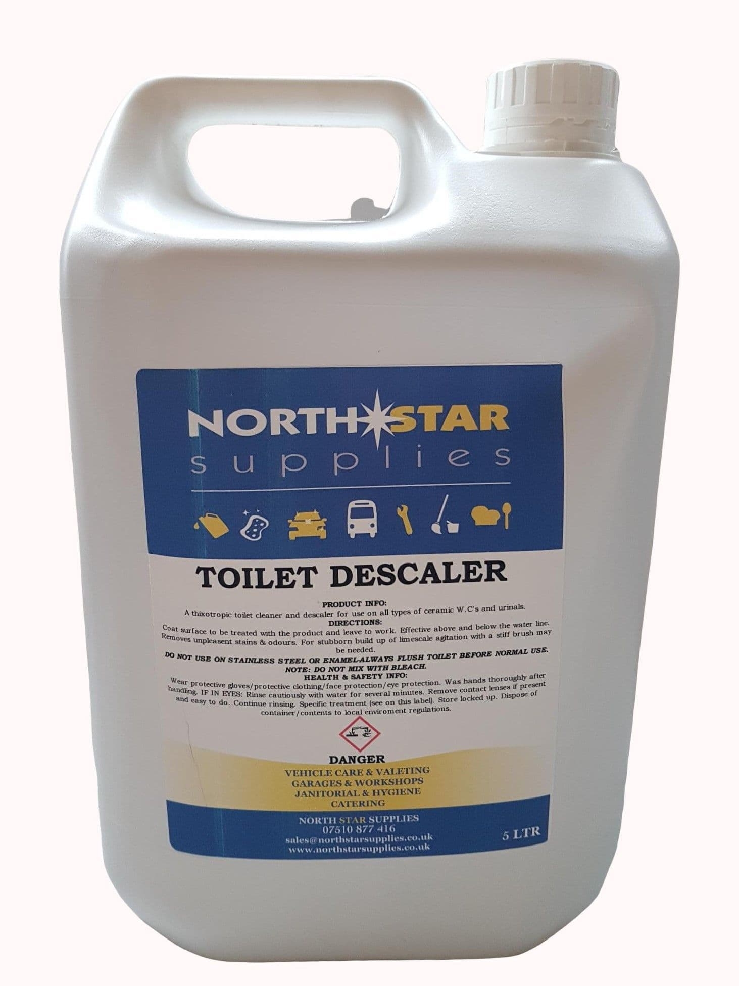Toilet D-Scale 5 Ltr – Thixotropic – North Star Supplies – 5 Ltr – North Star Supplies