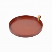 Minimalist Trinket Storage Tray – Red – Plastic – The Trouvailles