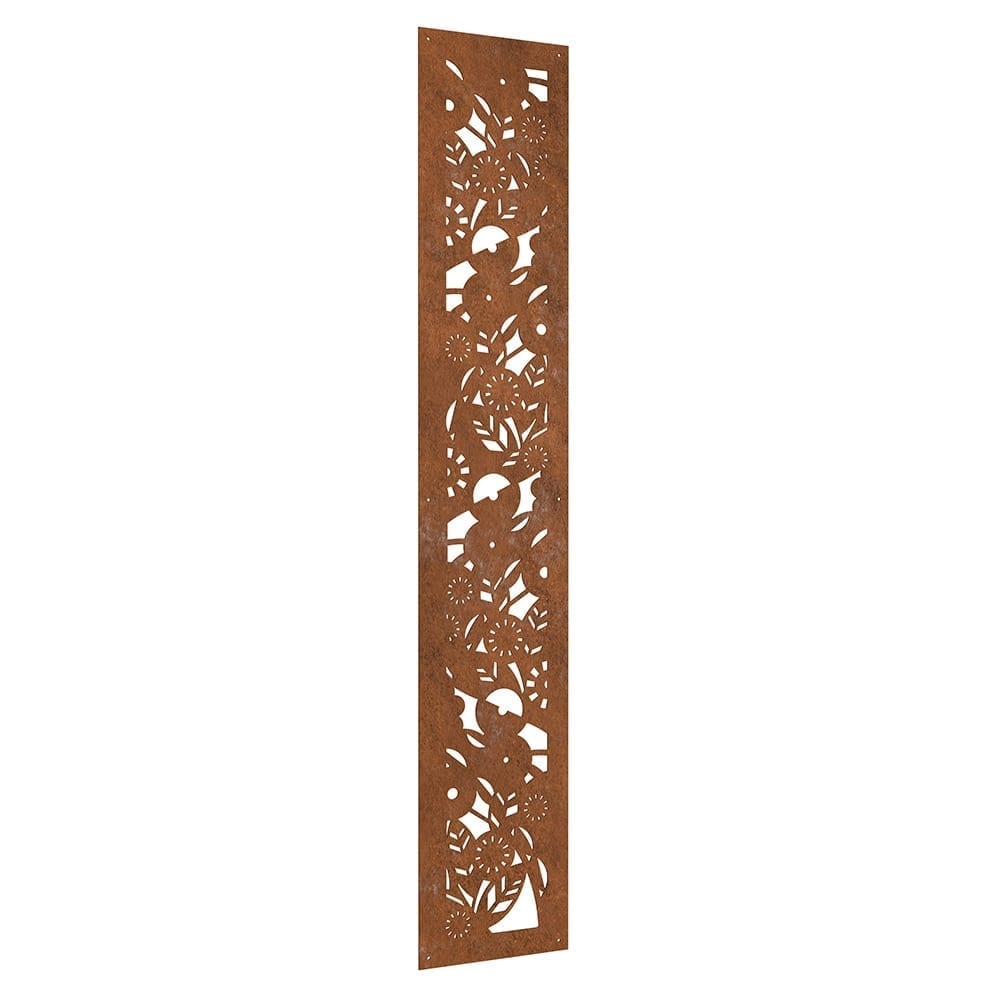 Décor Corten Steel Trellis Panel – 312mm x 1780mm – Garden Arches, Trellises, Arbors & Pergolas – Stark & Greensmith