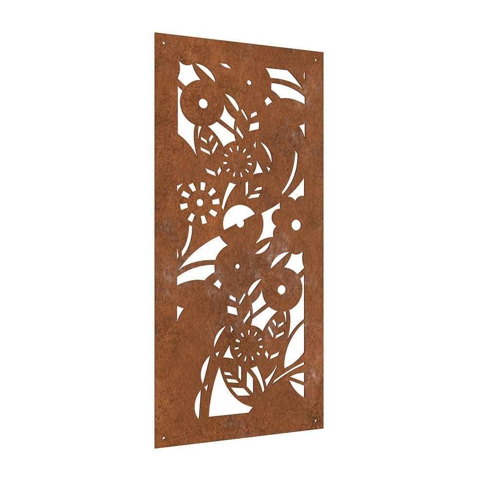 Décor Corten Steel Trellis Panel – 413mm x 895mm – Garden Arches, Trellises, Arbors & Pergolas – Stark & Greensmith