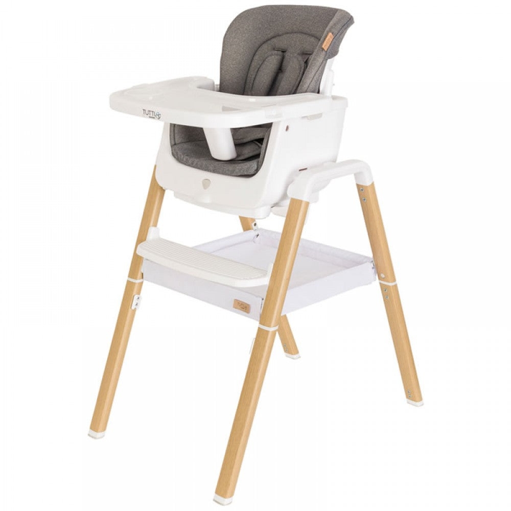 Tutti Bambini Nova Evolutionary Highchair- White-Oak – For Your Baby