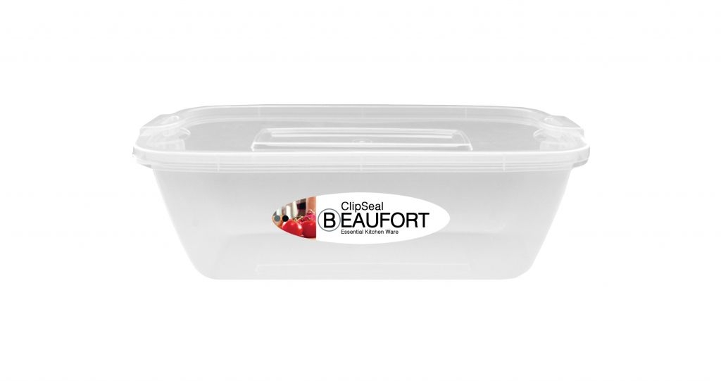 Ultra Food Container Rectangular Clipped Lid – 1.5L