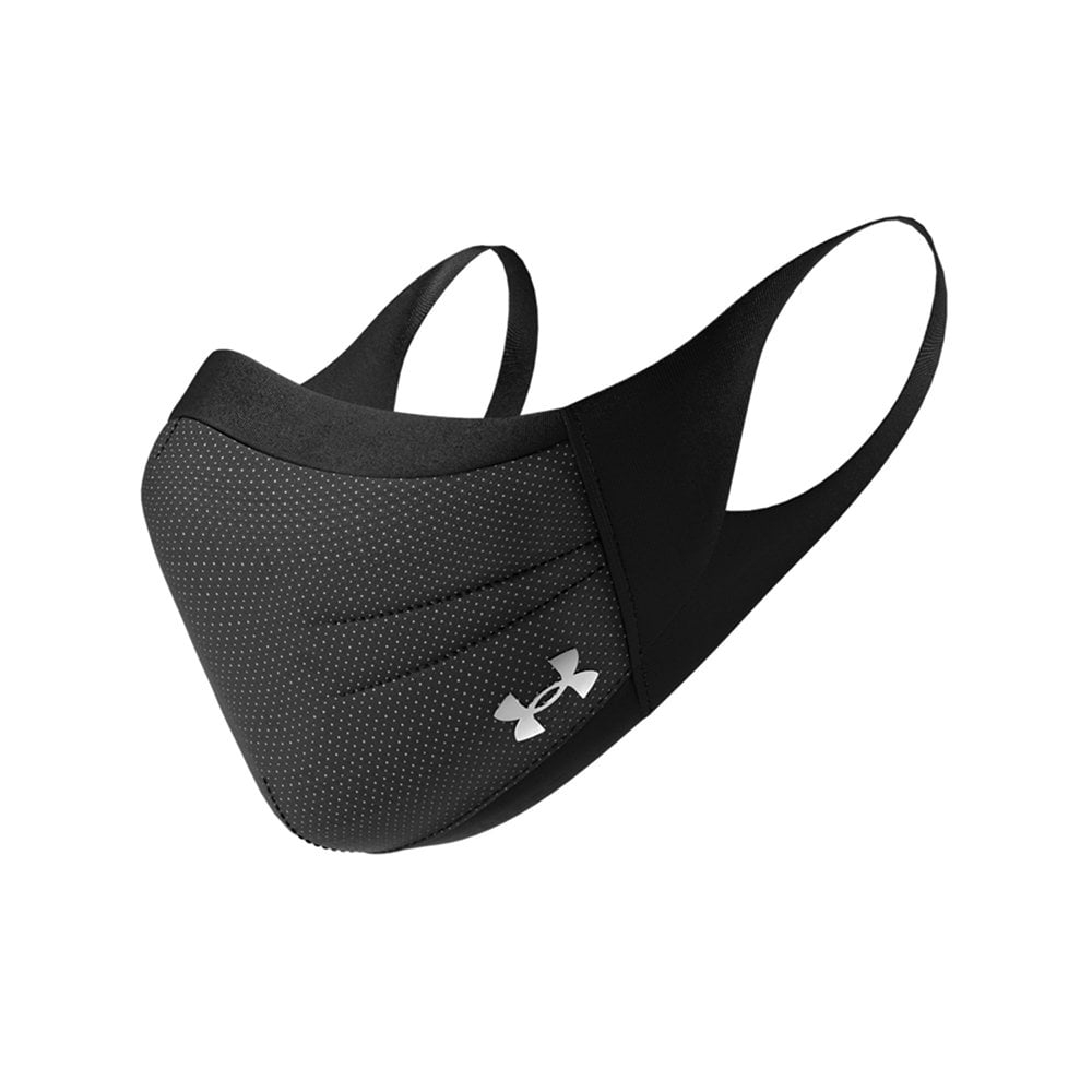 Under Armour 3-Layer Sports Mask COLOUR: Black/Chrome, SIZE: SM