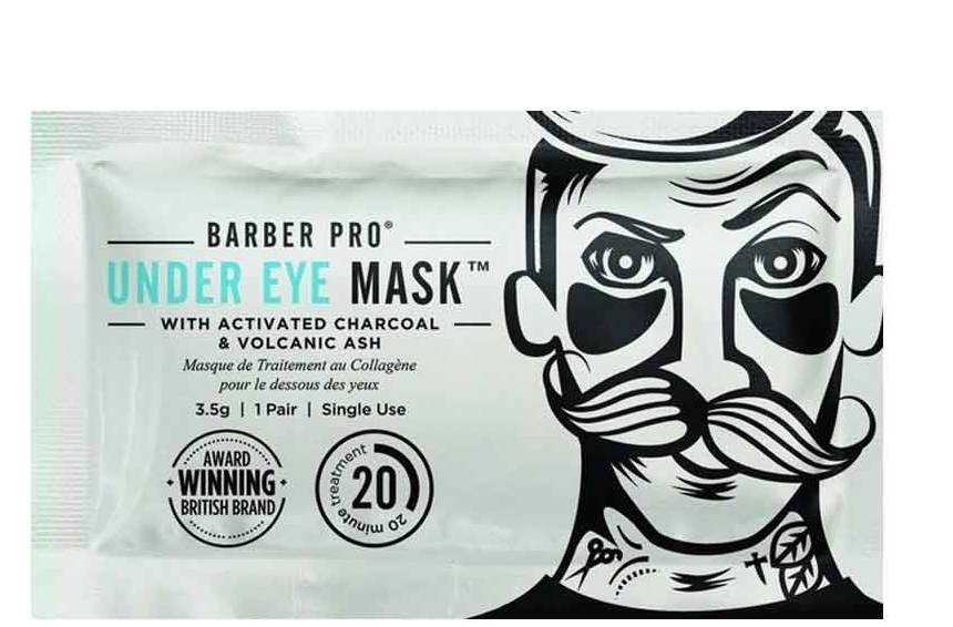 BarberPro Under Eye Mask with Activated Charcoal & Volcanic Ash 3.5ml