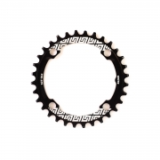 Unite Chain Ring – 104 BCD Black 36T