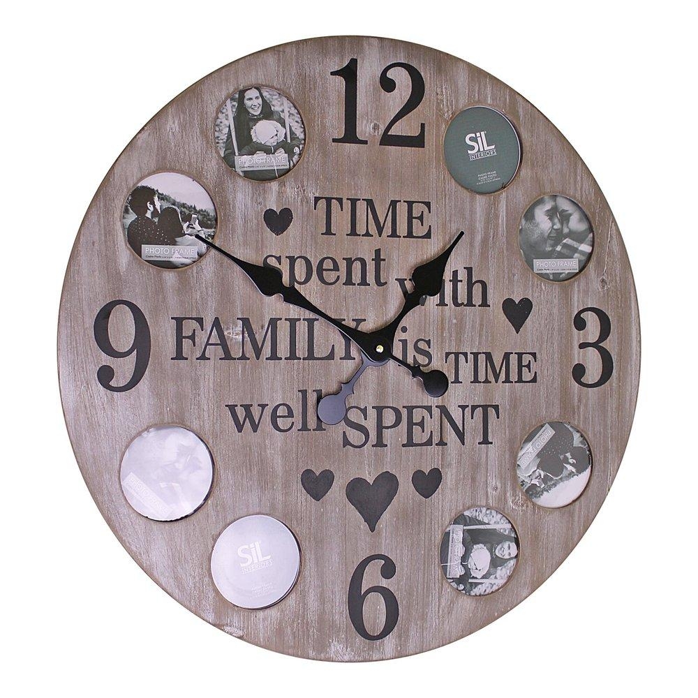 Family Photo Clock 60cm